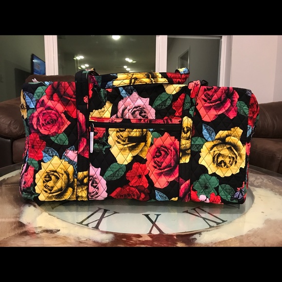Vera Bradley Handbags - Vera Bradley Havana Rose Large Duffle